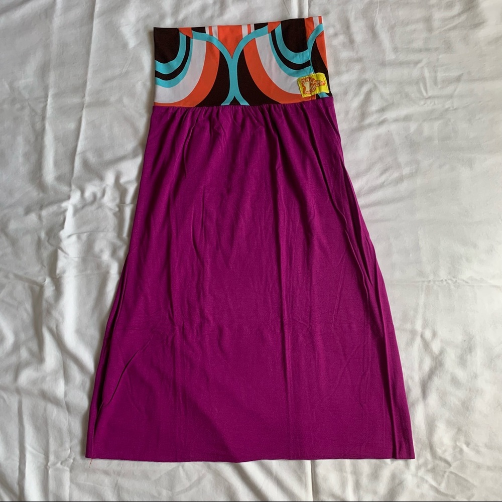 Machine machine tube top dress